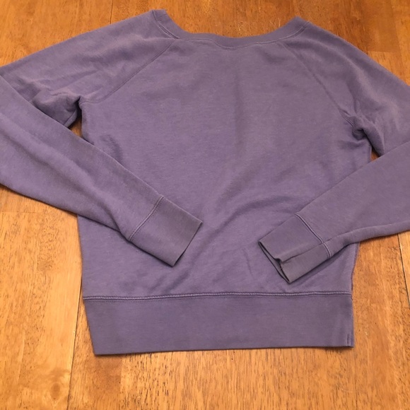 Pink sweatshirt with leopard print trim nice Sz S - Picture 2 of 7